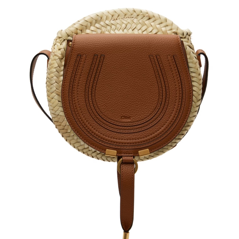 Chloe Marcie crossbody basket bag
